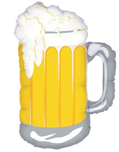 34in Betallic Frosty Mug Balloon