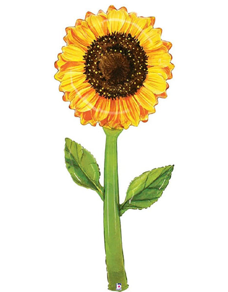 60in Betallic Fresh Pick Sunflower balloon