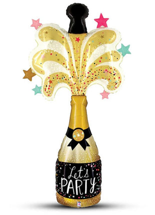60in Betallic Special Delivery Party Champagne Balloon - Joker Party Supply