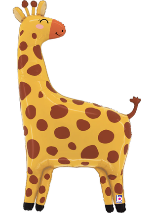 41in Betallic Jungle Giraffe Balloon - Joker Party Supply
