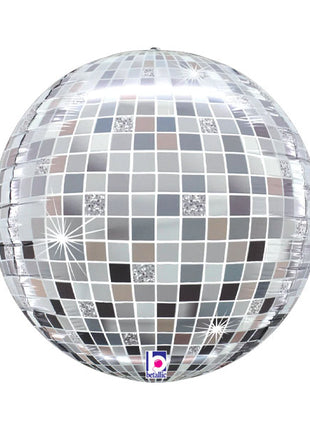 15in Betallic Disco Ball Balloon