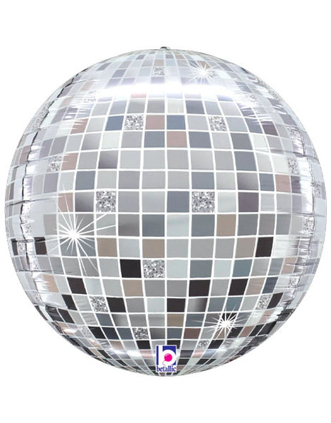15in Betallic Disco Ball Balloon