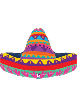 32in Betallic Festive Sombrero Balloon