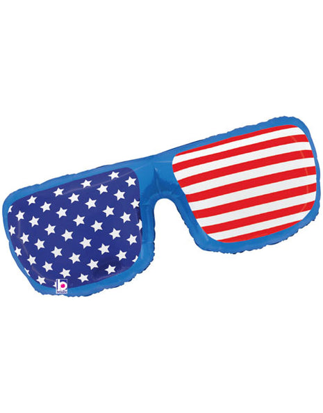 31in Betallic Patriotic Sunglasses Balloon
