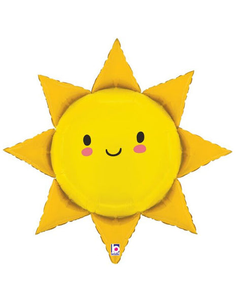 31in Betallic Summer Sun Balloon