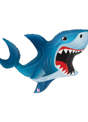 35in Betallic Shark Balloon