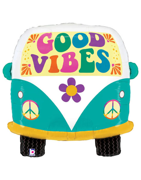 27in Betallic Groovy Good Vibes Bus Balloon