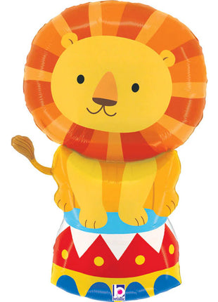 29in Betallic Circus Lion Balloon