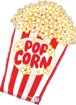 30in Betallic Popcorn Box Balloon