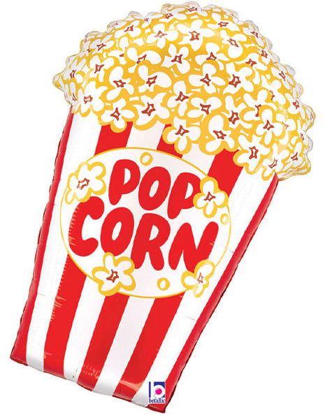 30in Betallic Popcorn Box Balloon
