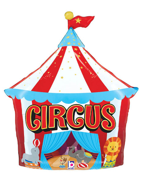 31in Betallic Circus Tent Balloon