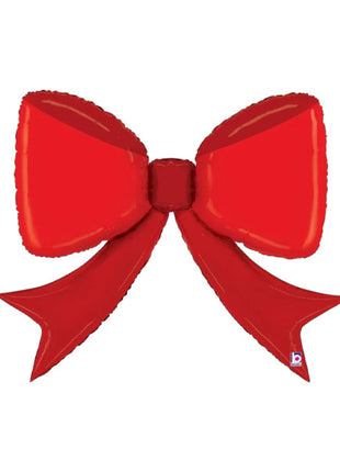 41in Betallic Red Bow Balloon