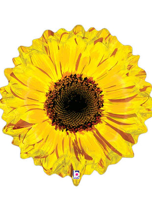 24in Betallic Sunflower Balloon - Joker Party Supply