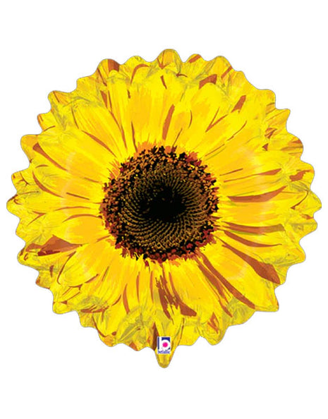 24in Betallic Sunflower Balloon - Joker Party Supply