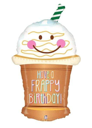 27in Betallic Frappy Bithday Balloon - Joker Party Supply