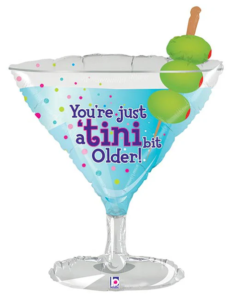 32in Betallic A 'Tini Bit Older Balloon - Joker Party Supply