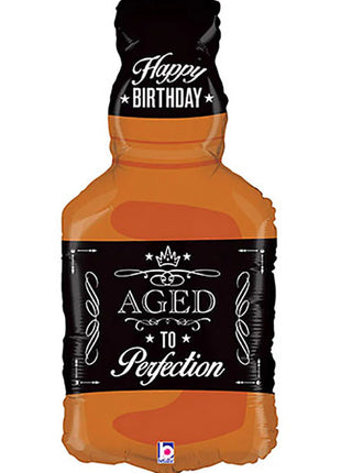 31in Beatllic Aged To Perfection Bottle Balloon - Joker Party Supply