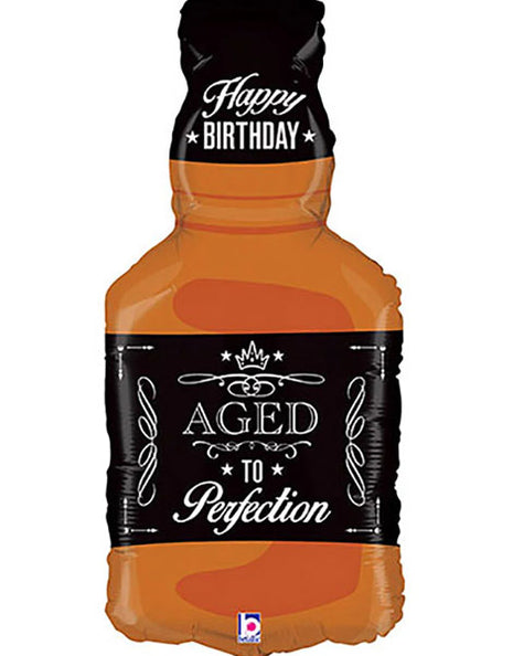 31in Beatllic Aged To Perfection Bottle Balloon - Joker Party Supply