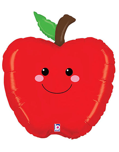 26in Betallic Produce Pal Apple Balloon