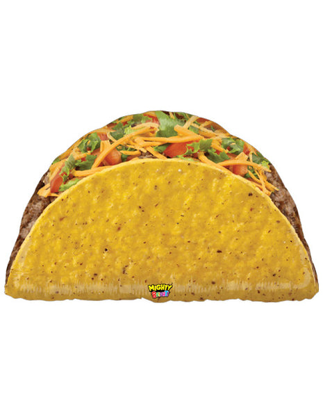 32in Betallic Mighty Taco Balloon - Joker Party Supply
