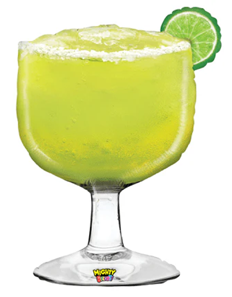 33in Betallic Mighty Margarita Balloon - Joker Party Supply