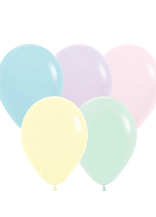 11in Sempertex Pastel Matte Assortment 100ct - Joker Party Supply