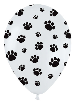 11in Sempertex Paw Print 50ct