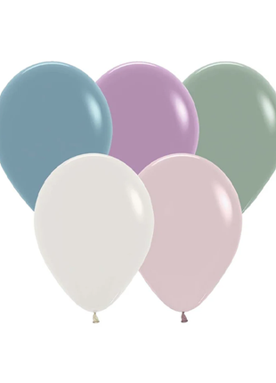 11in Sempertex Pastel Dusk Assortment 100ct - Joker Party Supply