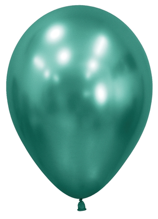 Sempertex Reflex Aurora Green de 11 pulgadas, 50 unidades