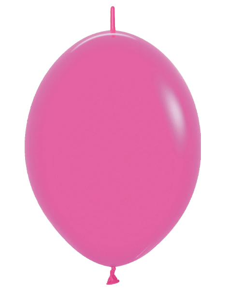 6in Sempertex Link-O-Loon Deluxe Fuchsia 50ct - Joker Party Supply