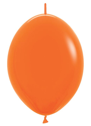 12in Sempertex Link-O-Loon Fashion Orange 50ct - Joker Party Supply