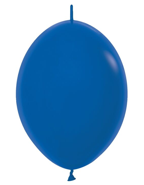 6in Sempertex Link-O-Loon Fashion Royal Blue 50ct - Joker Party Supply