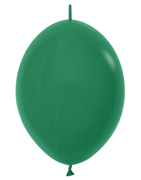 6in Sempertex Link-O-Loon Fashion Forest Green 50ct - Joker Party Supply