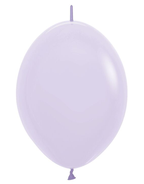 12in Sempertex Link-O-Loon Pastel Matte Lilac 50ct - Joker Party Supply