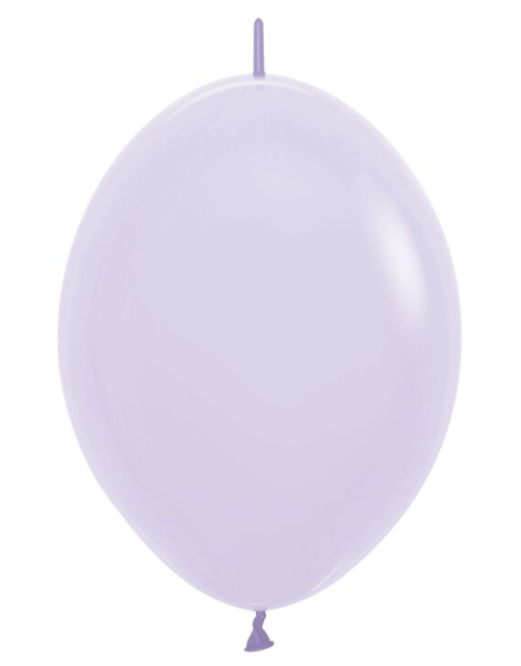 6in Sempertex Link-O-Loon Pastel Matte Lilac 50ct - Joker Party Supply
