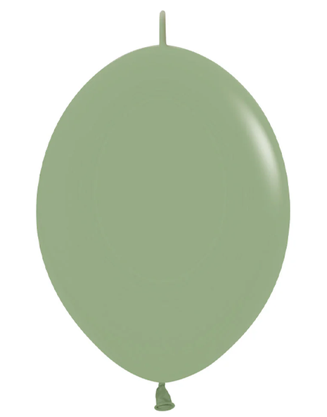 12in Sempertex Link-O-Loon Deluxe Eucalyptus 50ct - Joker Party Supply