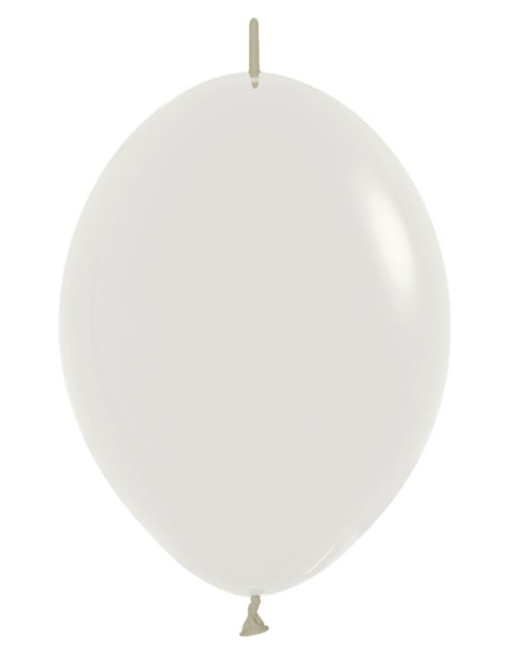 6in Sempertex Link-O-Loon Pastel Dusk Cream 50ct - Joker Party Supply