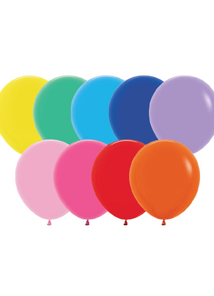 18in Sempertex Fashion Assortment 25ct - Joker Party Supply