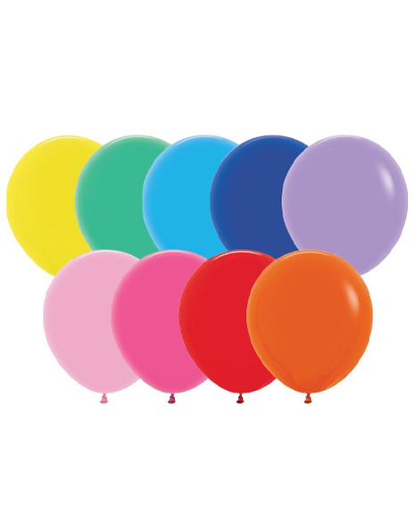 18in Sempertex Fashion Assortment 25ct - Joker Party Supply