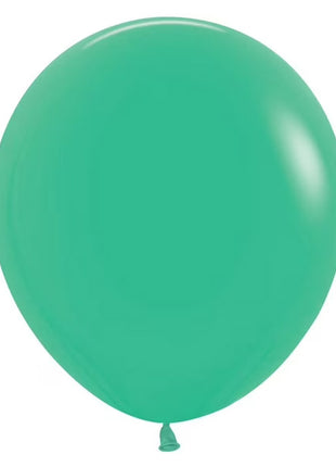 18in Sempertex Fashion Green 25ct - Joker Party Supply