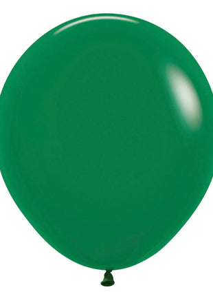 18in Sempertex Fashion Forest Green 25ct - Joker Party Supply