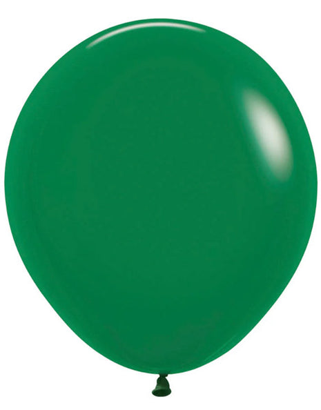 18in Sempertex Fashion Forest Green 25ct - Joker Party Supply