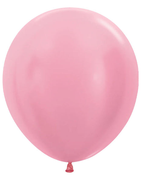 18in Sempertex Pearl Pink 25ct - Joker Party Supply