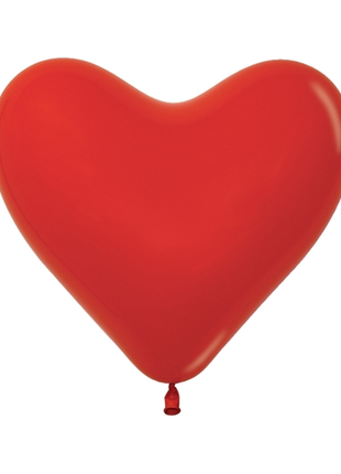 Corazones rojos de moda Sempertex de 11 pulgadas, 50 unidades