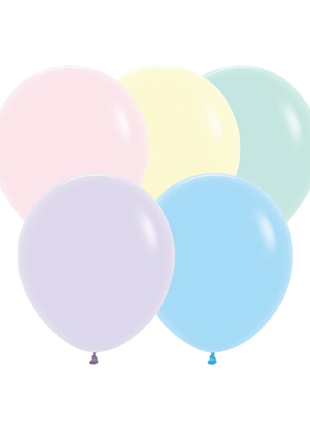 18in Sempertex Pastel Matte Assortment 25ct - Joker Party Supply