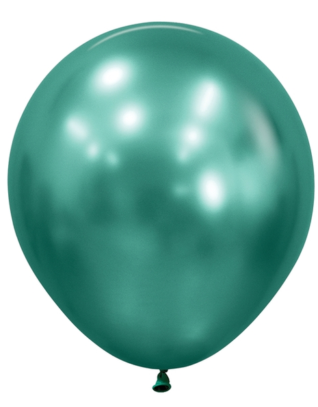 Sempertex Reflex Aurora Green de 18 pulgadas, 15 unidades