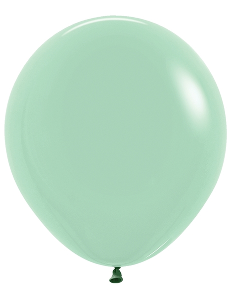 Sempertex Pastel Dusk Green Tea de 18 pulgadas, 25 unidades