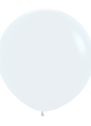 36in Sempertex Fashion White 2ct - Joker Party Supply
