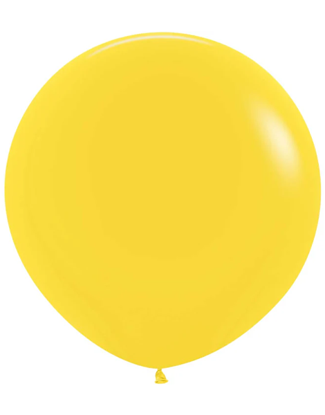 36in Sempertex Fashion Yellow 2ct - Joker Party Supply