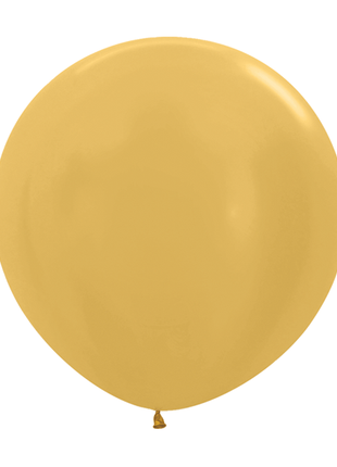 36in Sempertex Metallic Gold 2ct - Joker Party Supply